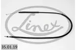 Linka hamulca postojowego LINEX 35.01.19 (Z tyłu z lewej)