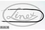Linka hamulca postojowego LINEX 35.01.35 (Z przodu po prawej)
