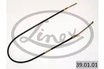 Linka hamulca postojowego LINEX 39.01.01 (Z tyłu)