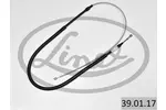 Linka hamulca postojowego LINEX 39.01.17 (Z przodu po prawej)