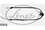 Linka hamulca postojowego LINEX 41.01.18 (Z przodu po prawej)