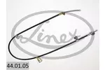 Linka hamulca postojowego LINEX 44.01.05 (Z przodu z lewej)