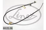 Linka hamulca postojowego LINEX 44.01.06 (Z przodu po prawej)