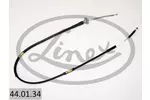 Linka hamulca postojowego LINEX 44.01.34 (Z przodu po prawej)