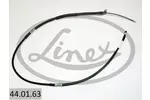 Linka hamulca postojowego LINEX 44.01.63 (Z tyłu)