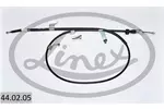 Linka hamulca postojowego LINEX 44.02.05 (Z przodu z lewej)