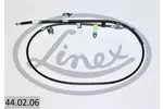 Linka hamulca postojowego LINEX 44.02.06 (Z przodu po prawej)