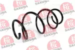 Sprężyna zawieszenia SAKURA 4024040 (Oś przednia)