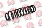 Sprężyna zawieszenia SAKURA 4026614 (Oś przednia)