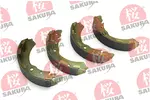 Szczęki hamulcowe - komplet SAKURA 602-00-4212 (Oś tylna)
