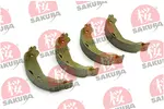 Szczęki hamulcowe hamulca postojowego - komplet SAKURA 602-00-4605 (Oś tylna)