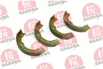 Szczęki hamulcowe hamulca postojowego - komplet SAKURA 602-05-4622 (Oś tylna)