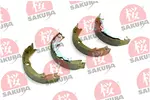 Szczęki hamulcowe hamulca postojowego - komplet SAKURA 602-05-4680 (Oś tylna)