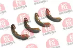 Szczęki hamulcowe - komplet SAKURA 602-03-8885 (Oś tylna)