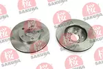 Tarcza hamulcowa SAKURA 604-20-3920 (Oś przednia)