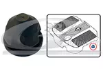 Dystans gumowy, osłona silnika 3RG 80576
