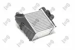 Chłodnica powietrza doładowującego - intercooler ABAKUS 053-018-0005