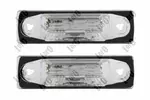 Oświetlenie tablicy rejestracyjnej ABAKUS 053-26-905LED (Z obu stron)