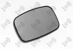 Szkło lusterka zewnętrznego ABAKUS 1210G03 (Z lewej)