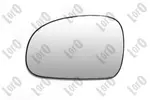Szkło lusterka zewnętrznego ABAKUS 2924G04 (Z prawej)