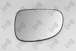 Szkło lusterka zewnętrznego ABAKUS 2924G08 (Z prawej)