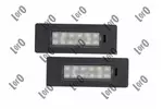 Oświetlenie tablicy rejestracyjnej ABAKUS L03-210-0005LED (Z obu stron)