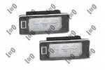 Oświetlenie tablicy rejestracyjnej ABAKUS L03-210-0006LED (Z obu stron)
