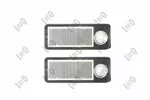 Oświetlenie tablicy rejestracyjnej ABAKUS L03-210-0013LED (Z obu stron)