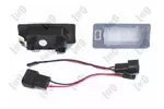 Oświetlenie tablicy rejestracyjnej ABAKUS L04-210-0005LED (Z obu stron)