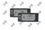 Oświetlenie tablicy rejestracyjnej ABAKUS L04-210-0010LED (Z obu stron)