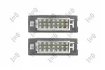 Oświetlenie tablicy rejestracyjnej ABAKUS L16-210-0008LED (Z tyłu)