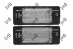 Oświetlenie tablicy rejestracyjnej ABAKUS L37-210-0008LED (Z obu stron)