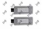 Oświetlenie tablicy rejestracyjnej ABAKUS L38-210-0005LED (Z obu stron)