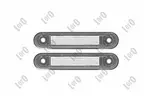 Oświetlenie tablicy rejestracyjnej ABAKUS L54-210-0008LED (Z obu stron)