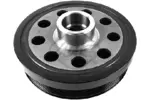 Koło pasowe wału korbowego METALCAUCHO 06204
