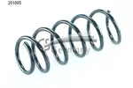 Sprężyna zawieszenia CS GERMANY 14.201.005 (Oś przednia)
