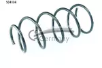 Sprężyna zawieszenia CS GERMANY 14.504.104 (Oś przednia)
