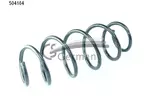 Sprężyna zawieszenia CS GERMANY 14.504.164 (Oś przednia)