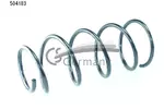 Sprężyna zawieszenia CS GERMANY 14.504.183 (Oś przednia)