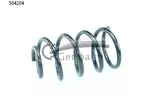 Sprężyna zawieszenia CS GERMANY 14.504.204 (Oś przednia)