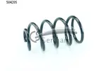 Sprężyna zawieszenia CS GERMANY 14.504.205 (Oś przednia)