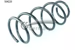 Sprężyna zawieszenia CS GERMANY 14.504.220 (Oś przednia)