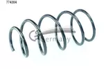 Sprężyna zawieszenia CS GERMANY 14.774.384 (Oś przednia)