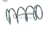 Sprężyna zawieszenia CS GERMANY 14.870.519 (Oś tylna)