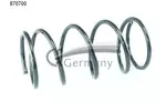 Sprężyna zawieszenia CS GERMANY 14.870.700 (Oś przednia)
