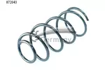 Sprężyna zawieszenia CS GERMANY 14.872.043 (Oś przednia)