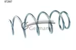 Sprężyna zawieszenia CS GERMANY 14.872.807 (Oś przednia)