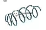 Sprężyna zawieszenia CS GERMANY 14.872.843 (Oś przednia)