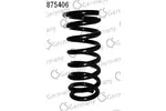 Sprężyna zawieszenia CS GERMANY 14.875.406 (Oś przednia)
