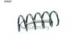 Sprężyna zawieszenia CS GERMANY 14.876.037 (Oś tylna)